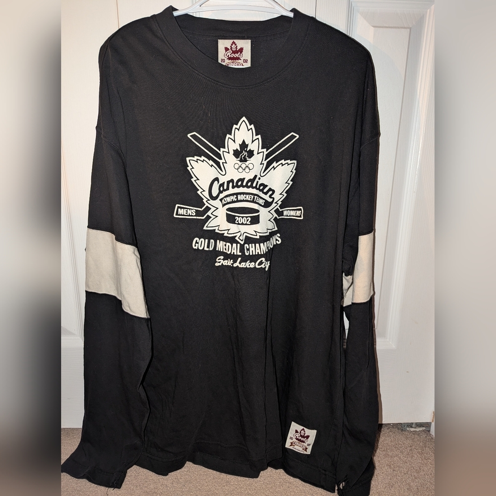 Roots Salt Lake City Olympics 2002 Canadian Hockey Champions